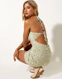 Image of Nerea Mini Dress in Daisy Duke Green