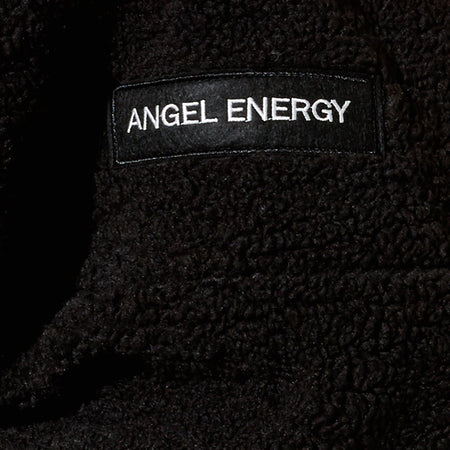 Nero Jumper in Borg Black 'Angel Energy' Label