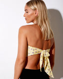 Nolda Top in Wild Flower Lemon Drop