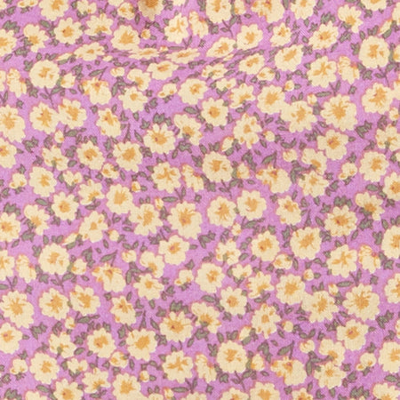 Nolda Crop Top in Flower Fun Lilac Lemon