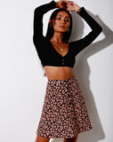 Nusha Mini Skirt in Autumn Blossom