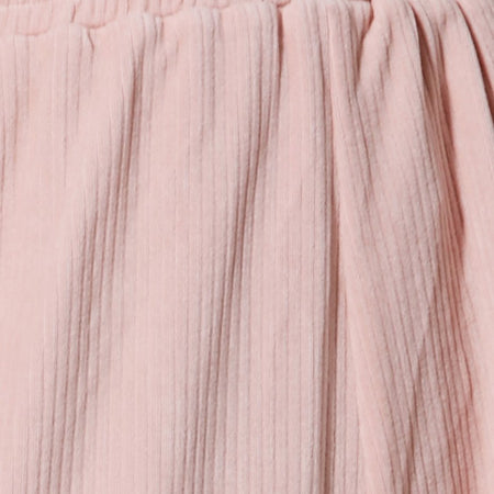 Obeli Trouser in Velvet Rib Light Pink