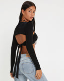 IMAGE OF Ofir Crop Top in Black