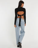 IMAGE OF Ofir Crop Top in Black