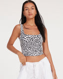 image of Oizys Cami Top in Dalmatian