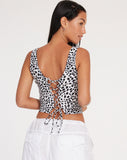 image of Oizys Cami Top in Dalmatian