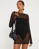 Image of Osami Mini Dress in Black