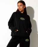 Image of Oversize Hoodie in Black Utopia