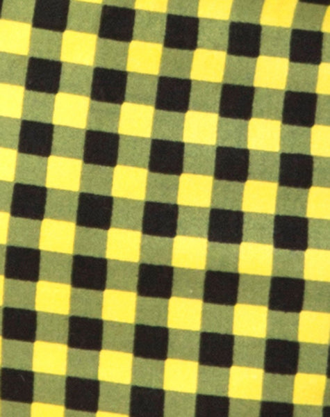 Oxford Shirt in Medium Gingham Yellow