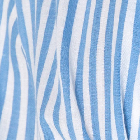 Oxford Shirt in Basic Stripe Blue and White