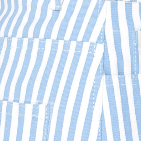 Mini Broomy Skirt in Basic Stripe Blue and White