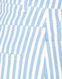 Mini Broomy Skirt in Basic Stripe Blue and White