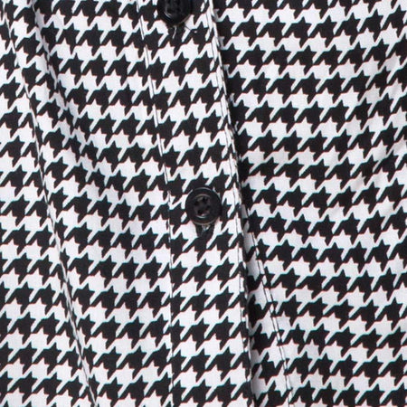 Oxford Shirt in Dogtooth