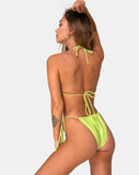 Leyna Bikini Bottom in Pistachio