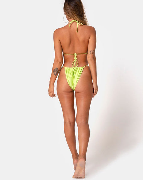 Leyna Bikini Bottom in Pistachio