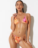 image of Pami Bikini Top in Blurred Orchid Peach