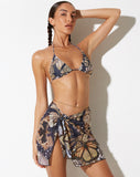 image of Pao Sarong in Abstract Butterfly Gold