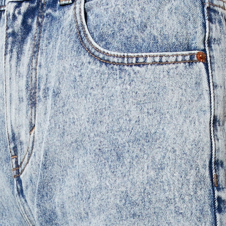 Parallel Jean in Acid Blue Wash