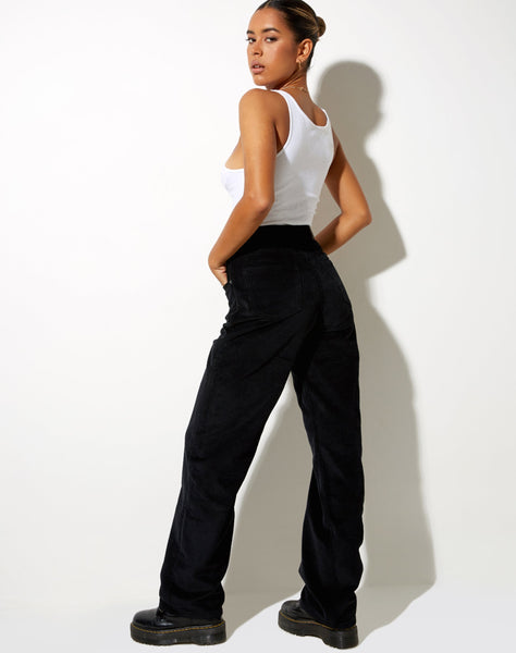 Image of Parallel Jeans in Cord Black