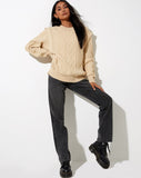 Image of Parsha Jumper in Natural Beige