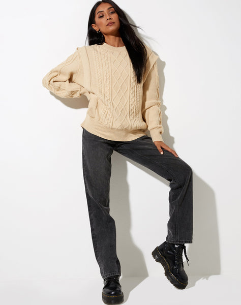 Image of Parsha Jumper in Natural Beige