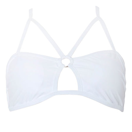 Pavlona Bikini Top in White