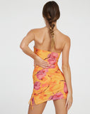 image of Maren Bodycon Dress in Blurred Orchid Peach