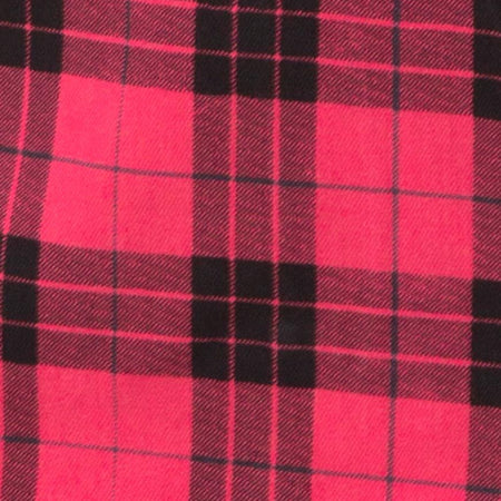 Pelmet Skirt in Winter Plaid Red / Black