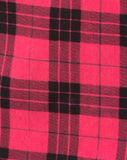 Pelmet Skirt in Winter Plaid Red / Black