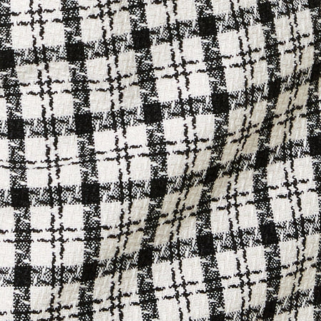 Pelmo Mini Skirt in Black and White Check