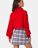 Pelmo Skirt in Heritage Check