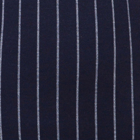 Petra Mini Dress in Navy Pinstripe