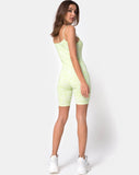 Phia Unitard in Classic Zebra Lime