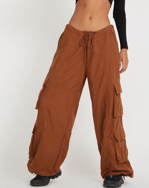 image of Philia Trouser in Bombay Brown