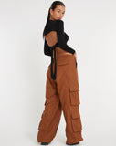 image of Philia Trouser in Bombay Brown