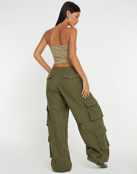 image of Philia Trouser in Loden Green