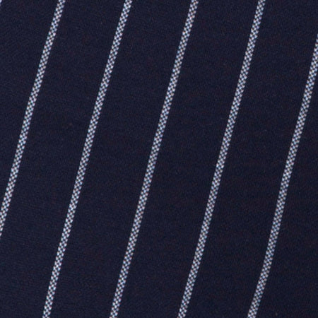 Pin Pants in Navy Pinstriped