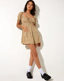 Image of Poleze Mini Dress in Washed Ditsy