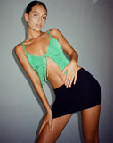 image of Rumak Top in Crepe Peppermint