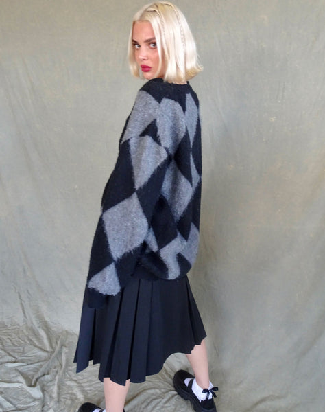 image of Aureli Cardi in Harlequin Grey and Black