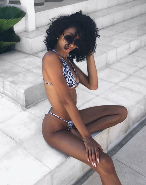 Valter Bikini Top in Dalmatian