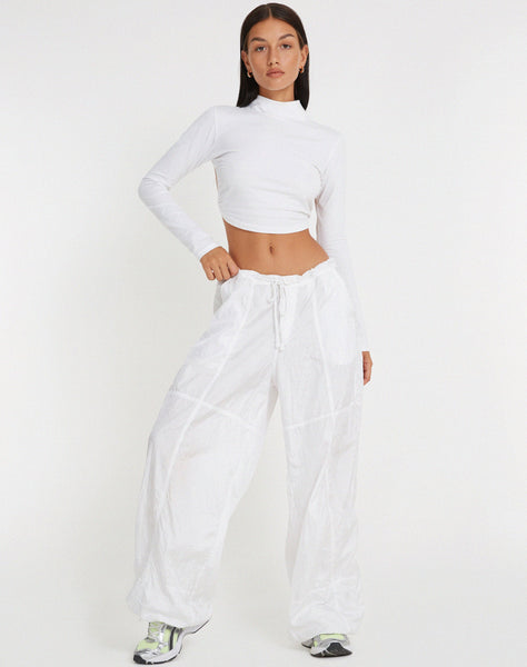 image of Quelia Crop Top in White