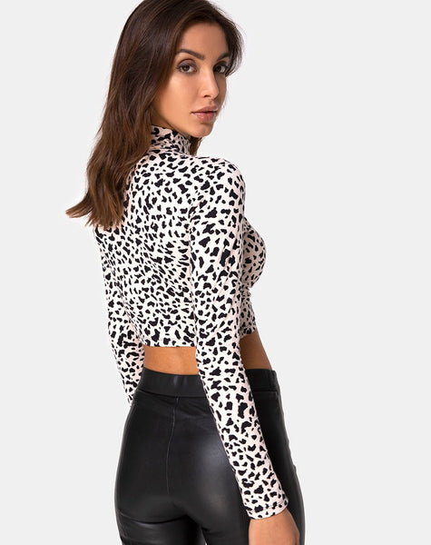 Rajika Crop Top in Wild Thing