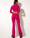 Image of Rana Crop Top in Fandango Pink