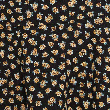 Rara Mini Skirt in Ditsy Floral Bronze