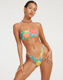 image of Reema Bikini Top in Tropicana Floral