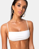 Reema Bikini Top in Ivory