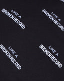 Oversize Basic Tee in Like a Broken Record