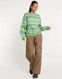 Image of MOTEL X OLIVIA NEILL Ammaria Jumper in Green