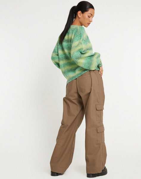 Image of MOTEL X OLIVIA NEILL Ammaria Jumper in Green